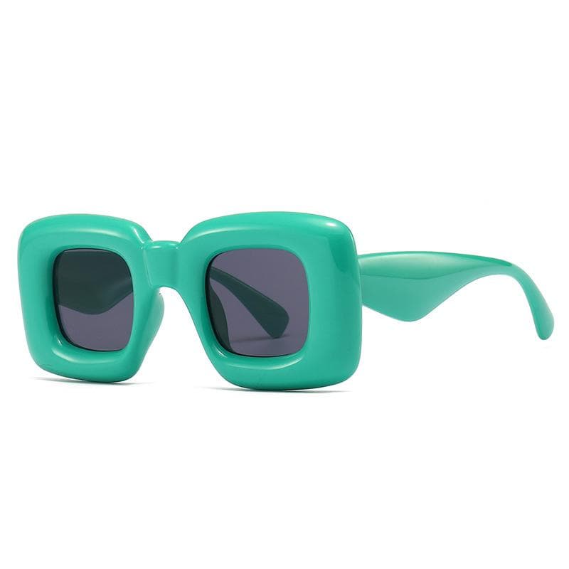 Vintage Brand Designer y2k Square Sunglasses Women Men Oversized Luxury Balloon Shades Big Frame Trendy Eyewear As the photo