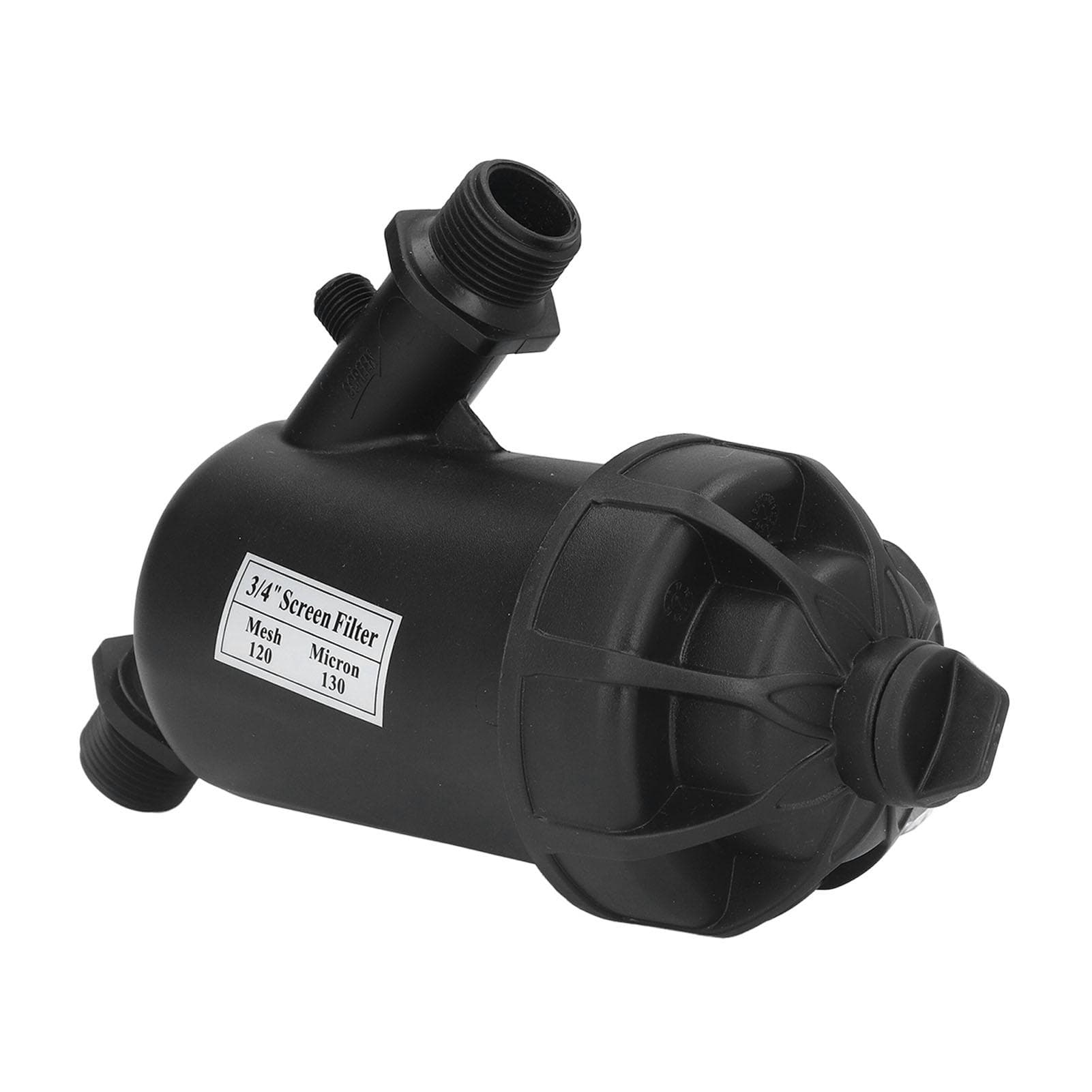 G3/4 Inch Male Thread Screen Irrigation Filter 120 Mesh Drip Irrigation Filter for Garden Greenhouse