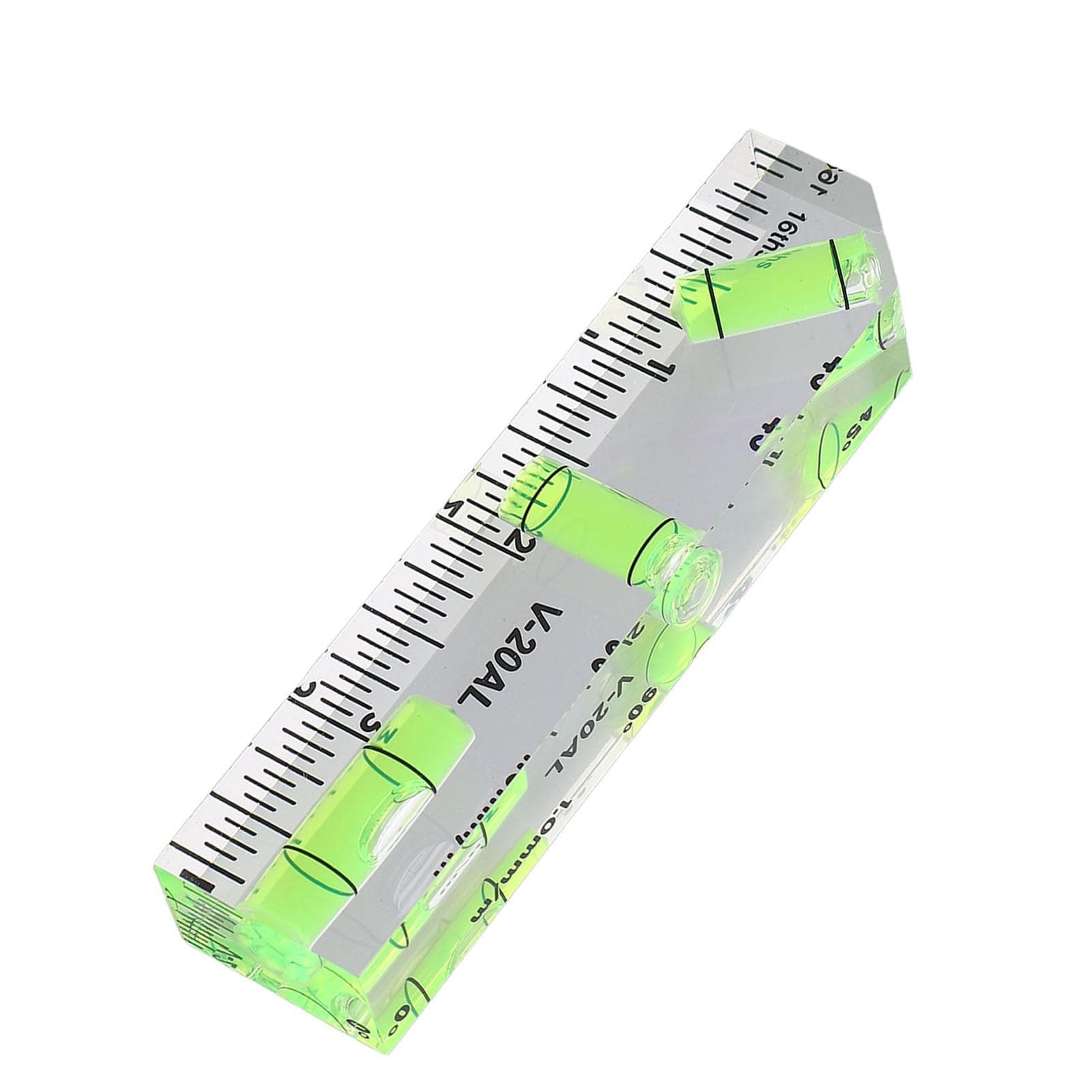 Small Level Horizontal Vertical 45 Degree Bubble Pocket Mini Picture Hanging Tool for Machinist