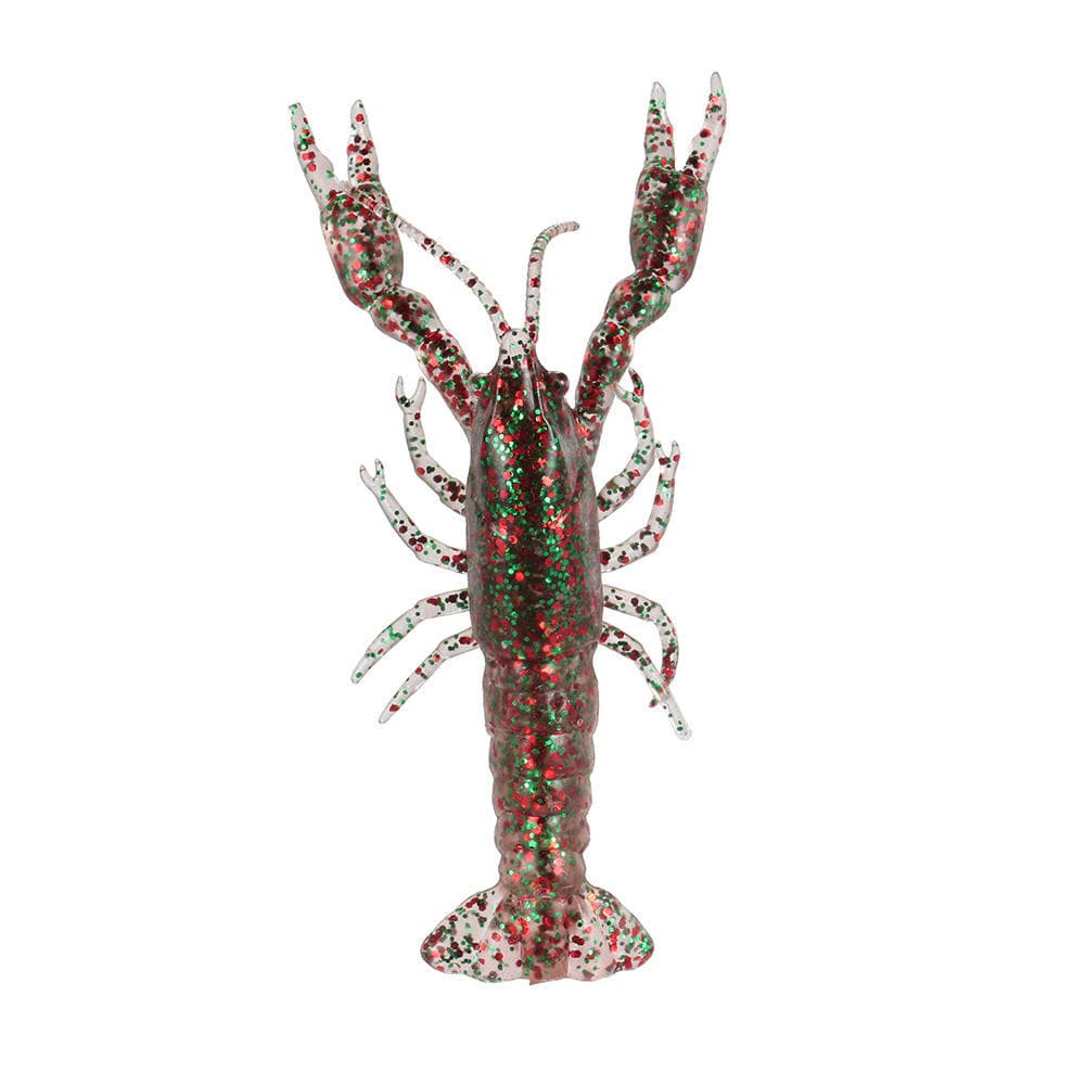 Lixada 12cm/19g Soft Crawfish Shrimp Lobster Claw Bait Artificial Lure Bait Swimbait 1