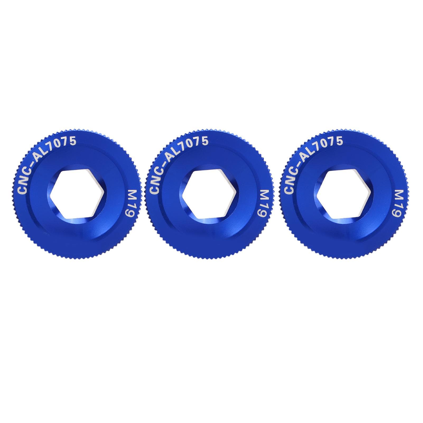 3pcs M19 Crank Cover Screws Rustproof High Accuracy Aluminum Alloy Bike Crank Cover Screws for