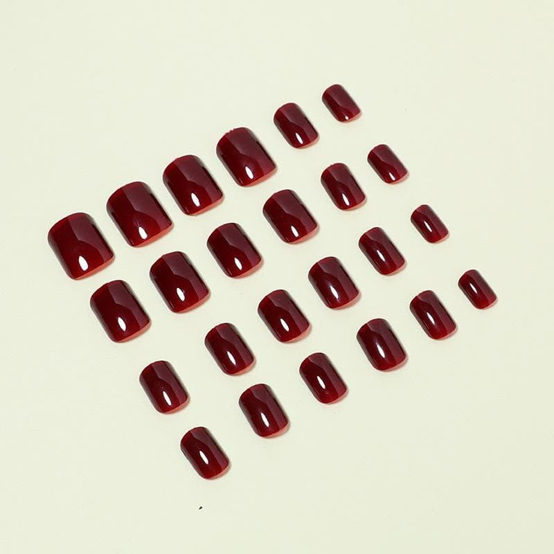 24pcs Full Cover Acrylic Press-On Nails Fake Nails Set, Artificial Nails Manicure Nail Art Supplies