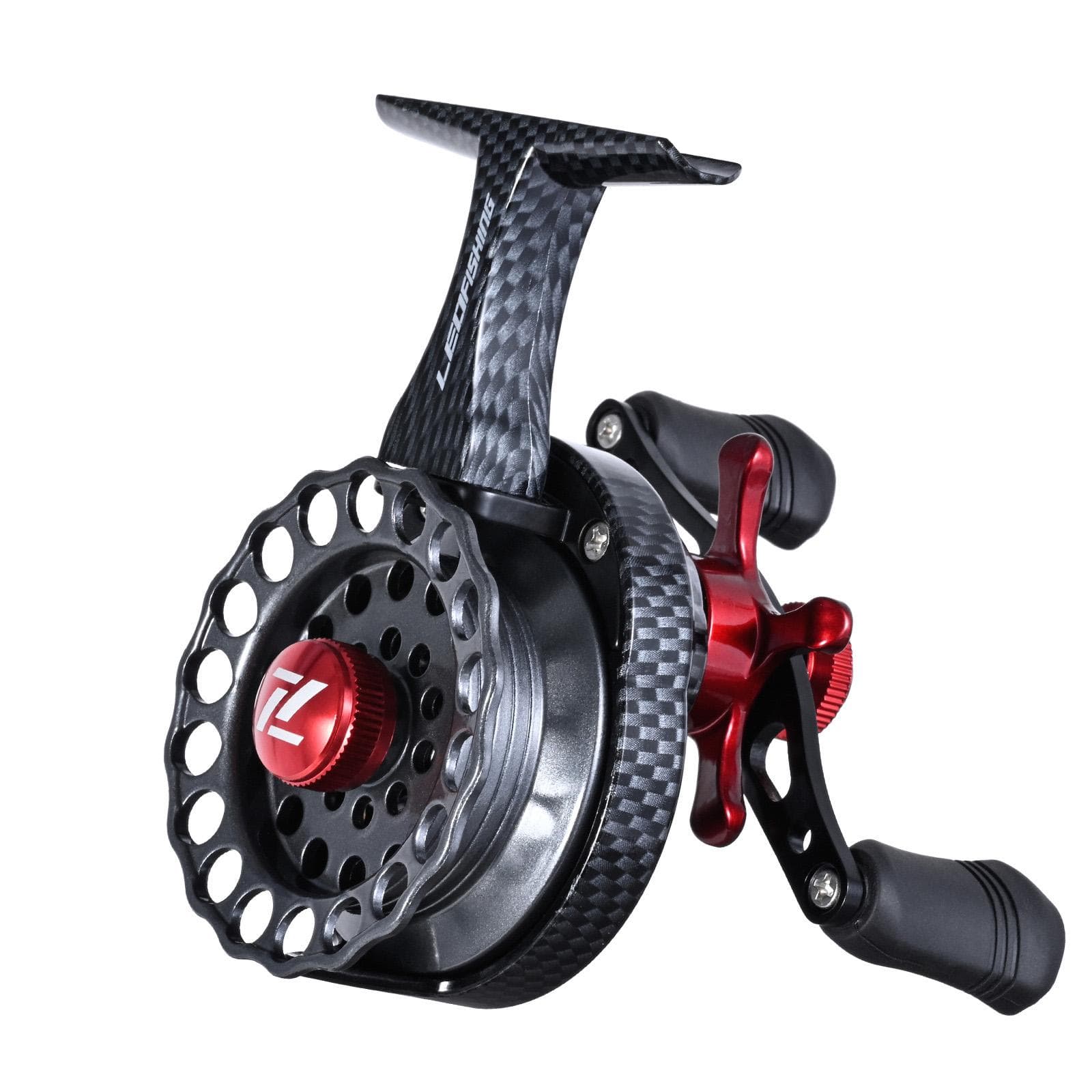 Fishing Reel Ice Fishing Trolling Fishing Reel Left Hand/Right Hand Metal High-Stem Raft Reel Right
