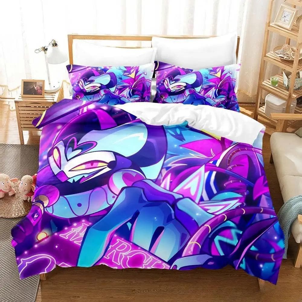 3D Print Fizzarolli Boss Bedding Set Single Twin Full Queen King Size Bed Set Adult Kid Bedroom Duvet cover Sets Anime Game Bed 70x133cm 2pcs