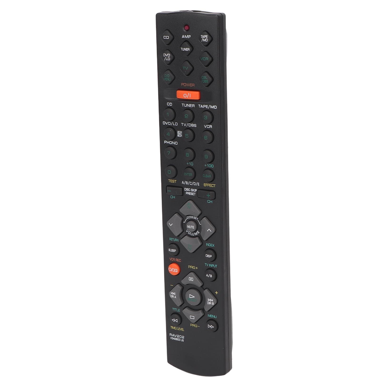 RAV202 V342600 US Replacement Remote Control Compatible for RX V395 RXV395 HTR 5130 HTR5130 AV