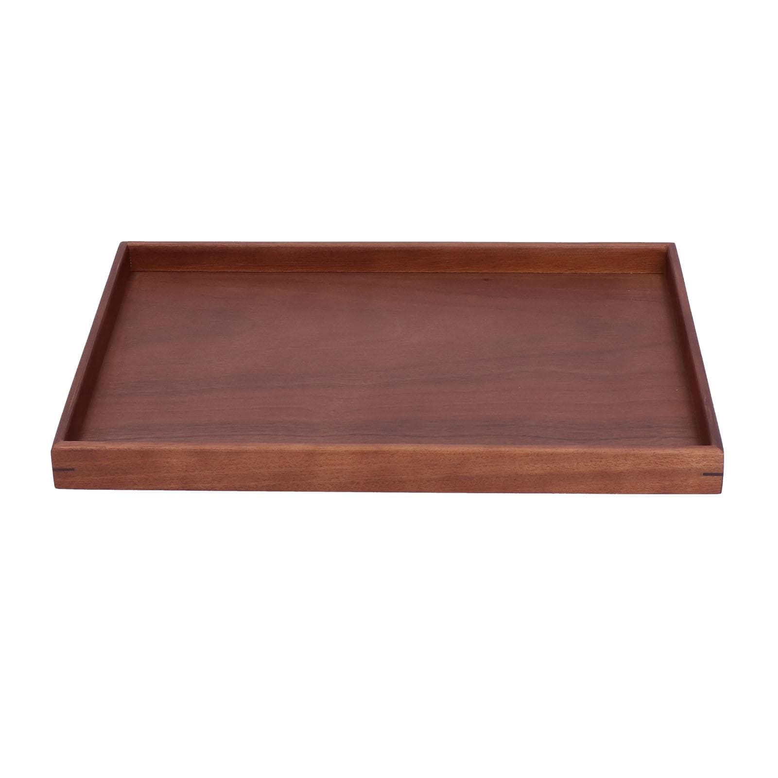 Walnut Tray Rectangular Tea Set Tea Cup Storage Plate Fruit Plate for Home Office Tea Food Fruit