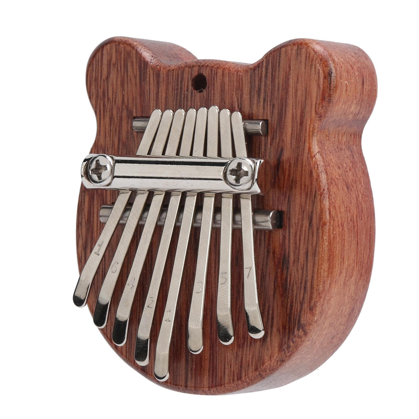 8 Tone Kalimba Mini Thumb Piano Children Gift Outdoor Leisure Instruments Bear Shape