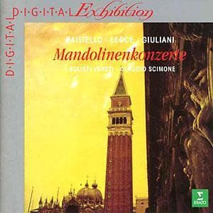 CD GIOVANNI PAISIELLO ? FRANCESCO LECC - Mandolinenkonzerte 45099580072 Erato 1994 Europe Classical Used