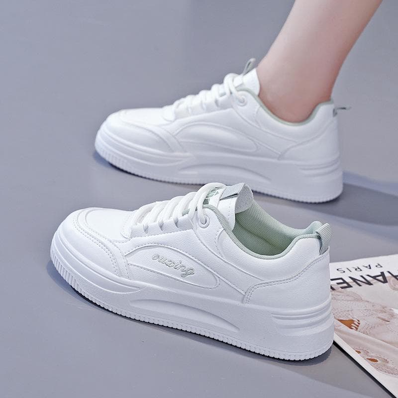 Korean Version of Small White Shoes Women's autumn New Student All-match Sneakers Women's Casual Flat Street Shoes 40