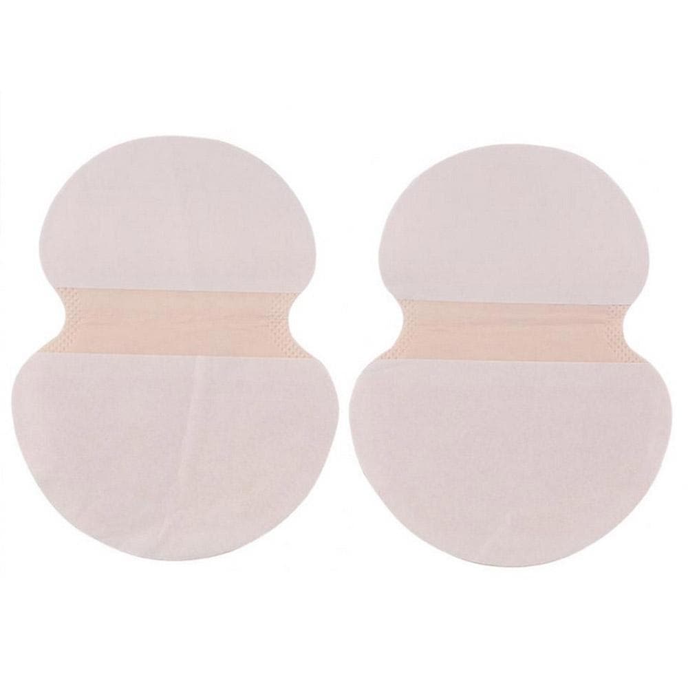 Underarm Sweat Pads Underarm Antiperspirant Sticker Absorbing Sweat Pads Disposable Antiperspirant white