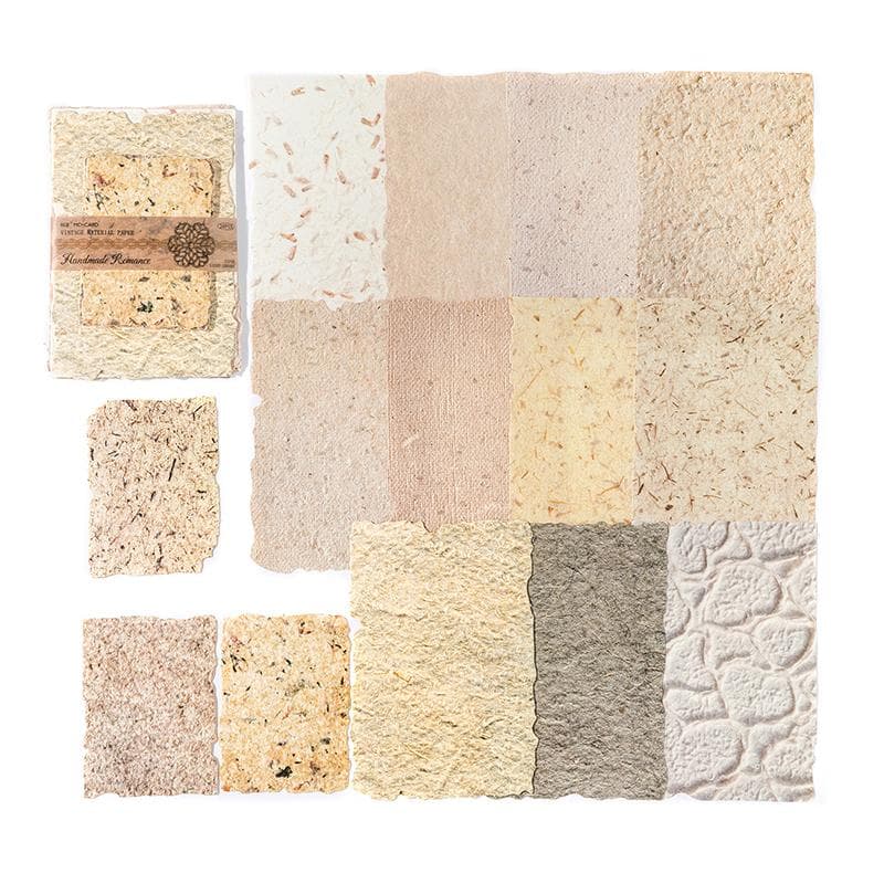 28pcs/pack Vintage Reliefs Texture Paper DIY Scrapbooking Collage Materials Decor Junk Journal Aesthetics stationery Paper