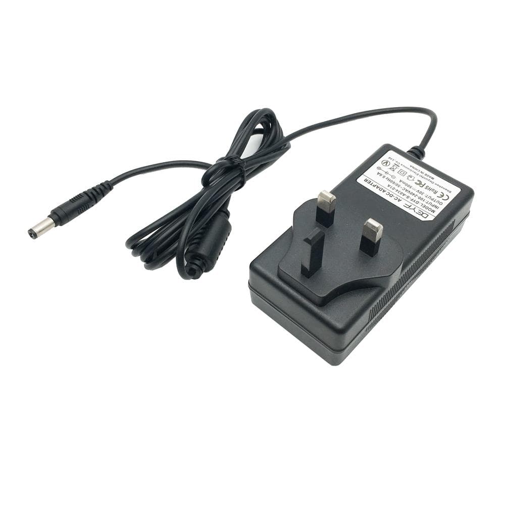 DYF-S-A030500 30V 500mA Vacuum Cleaner Chargers Vacuum Power Adapter  Compatible with Multiple Models EU Plug black