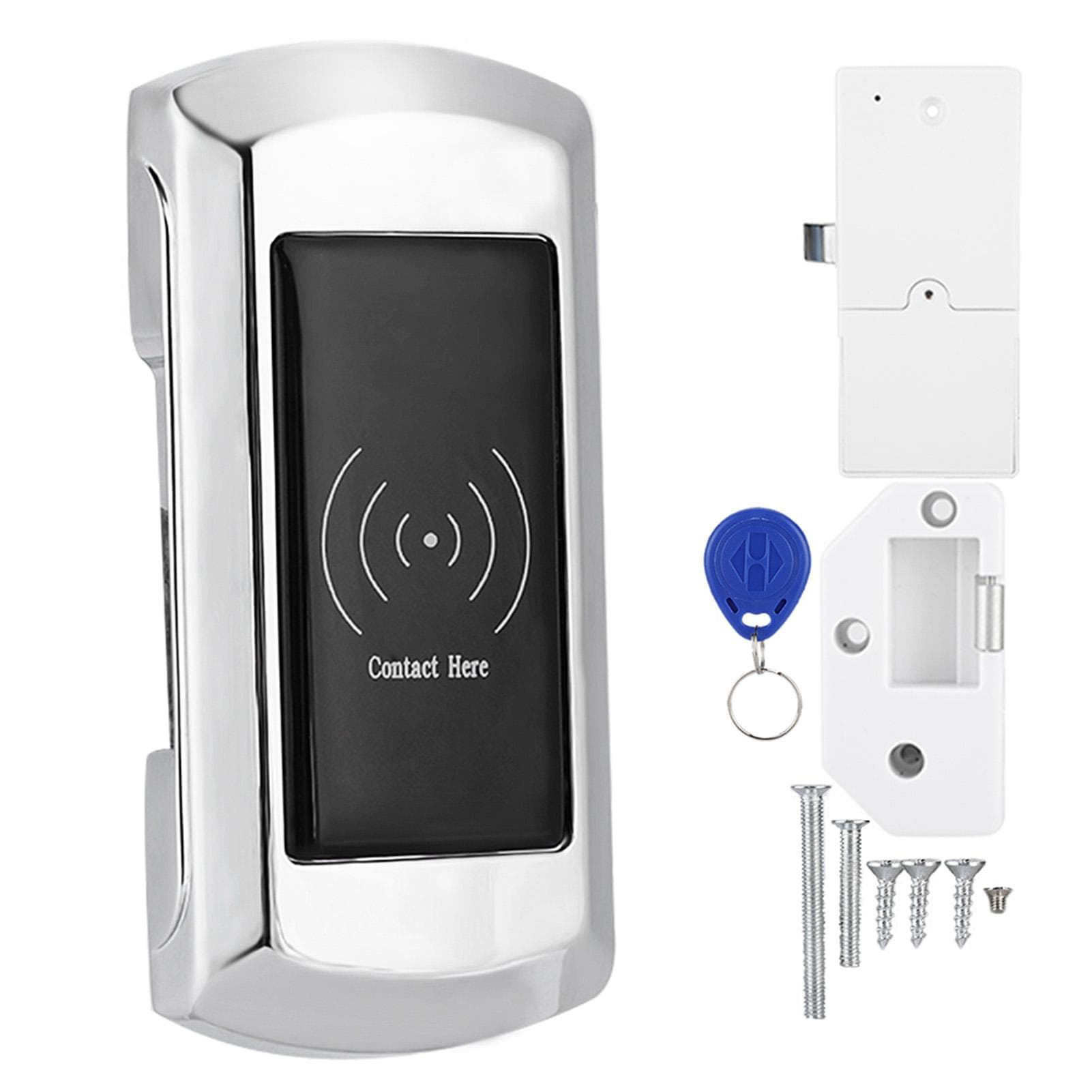 Zinc Alloy Smart Electronic Cabinet Lock with Access Card for SaunaSwimmingHotel Locker