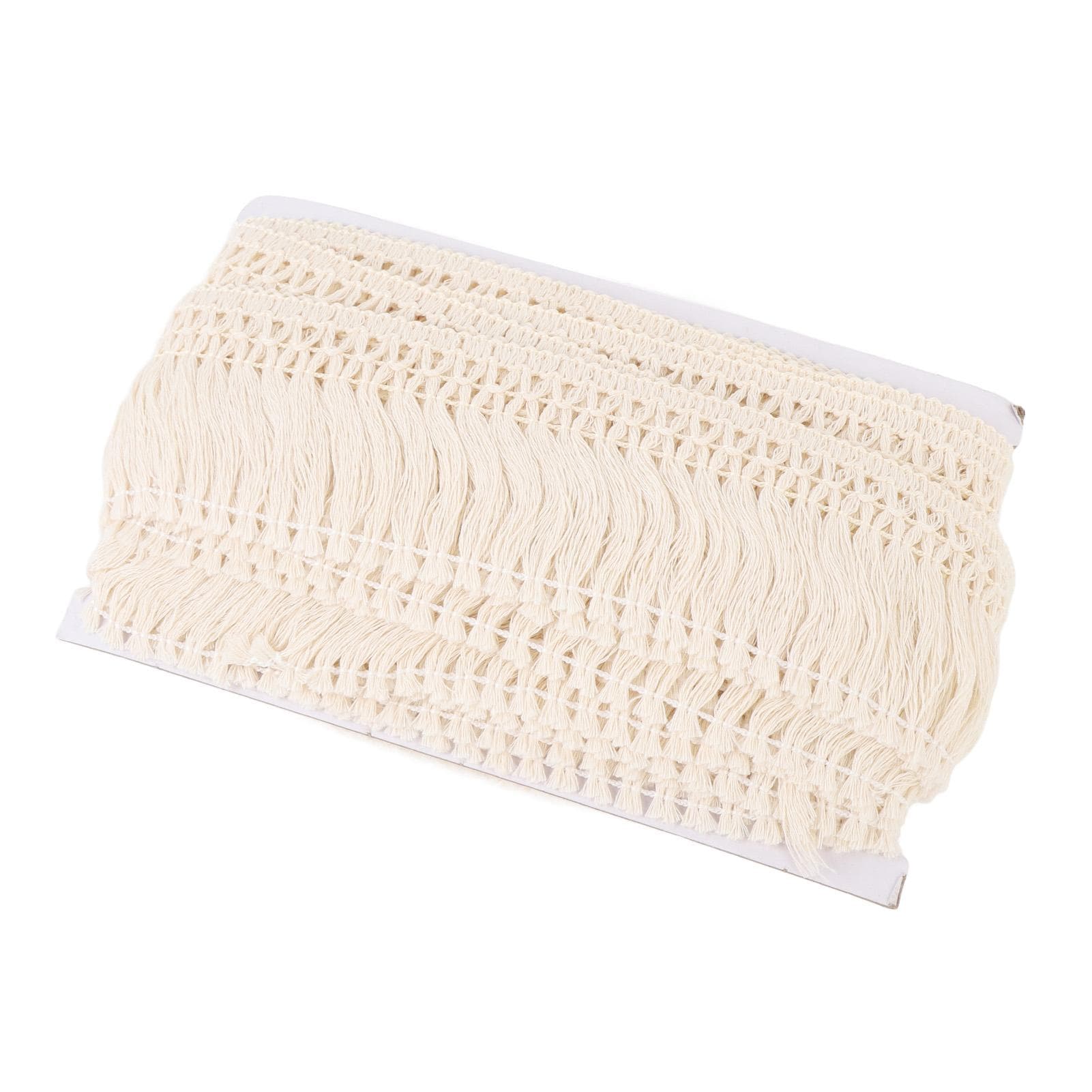 1 Roll Fringe Tassel Trim Cotton Tassel Lace Roll Stylish Sewing Fringe Trim For Clothes Lampshades