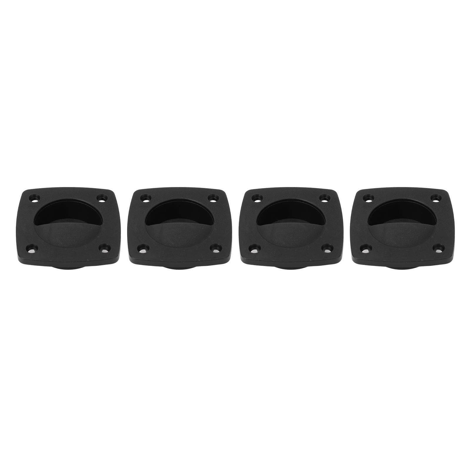 4pcs Boat Flush Pull Handle Nylon Easy to Install Hatch Pull Handle for Marine Boat Accessories