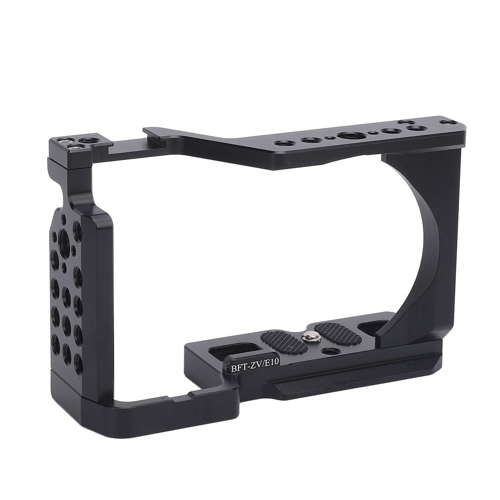 Camera Cage for ZV-E10 Aluminum Alloy Video Rig Expansion Frame with Cold Shoe Mount 14 38 Inch