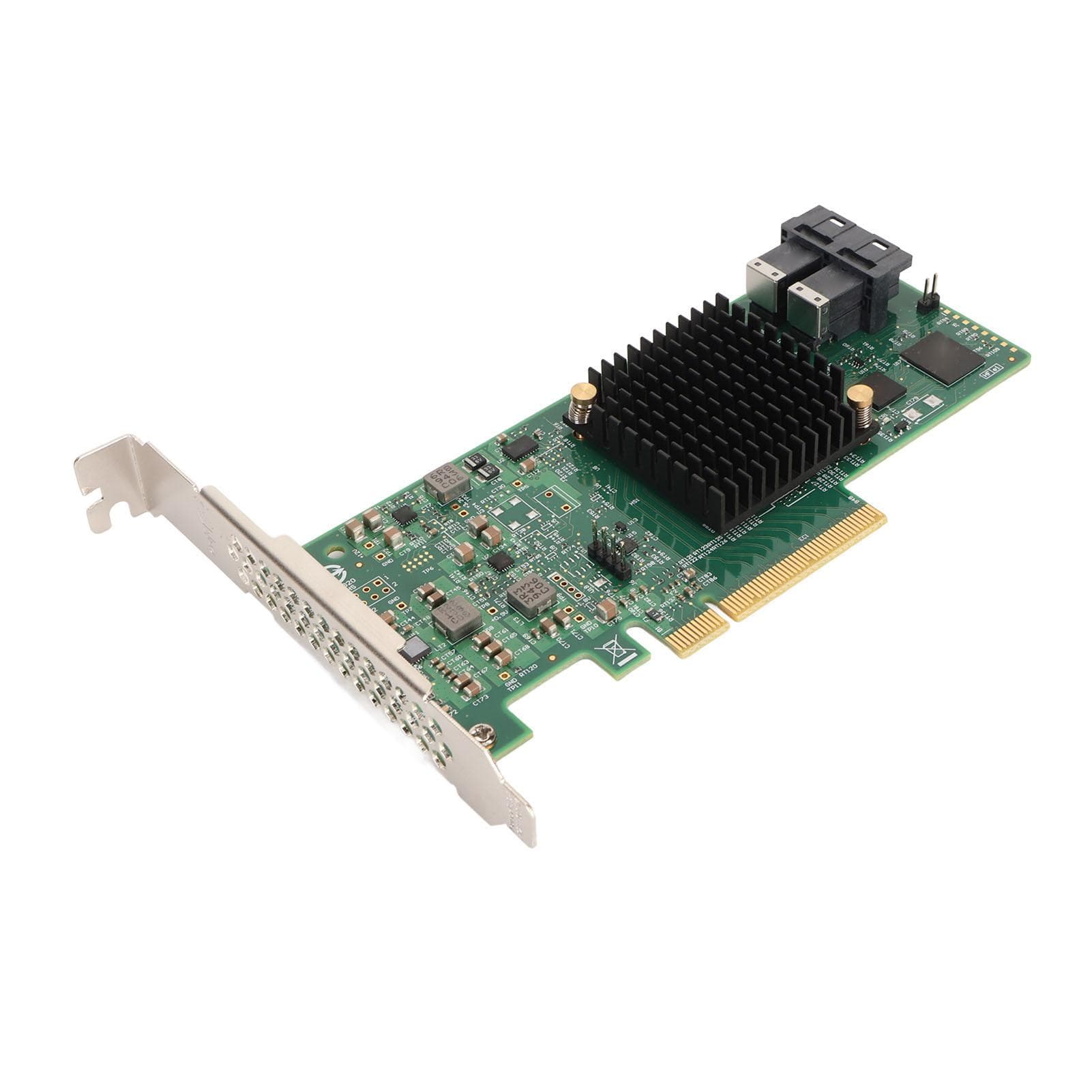 HBA SAS 9300 8i RAID Controller Card LSI SAS3008 Internal 8 Ports PCIE 3.0 Interface Supports 16 TB