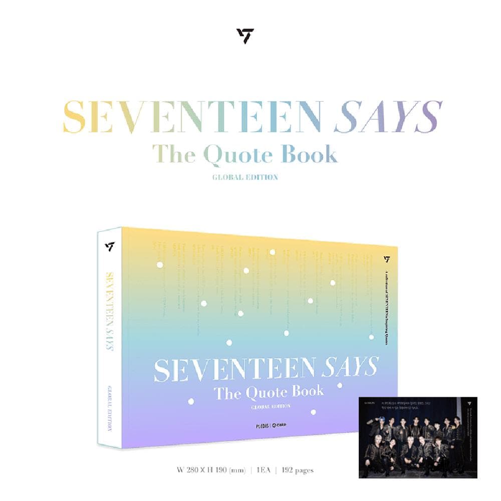 SEVENTEEN SAYS The Quote Book Global Edition