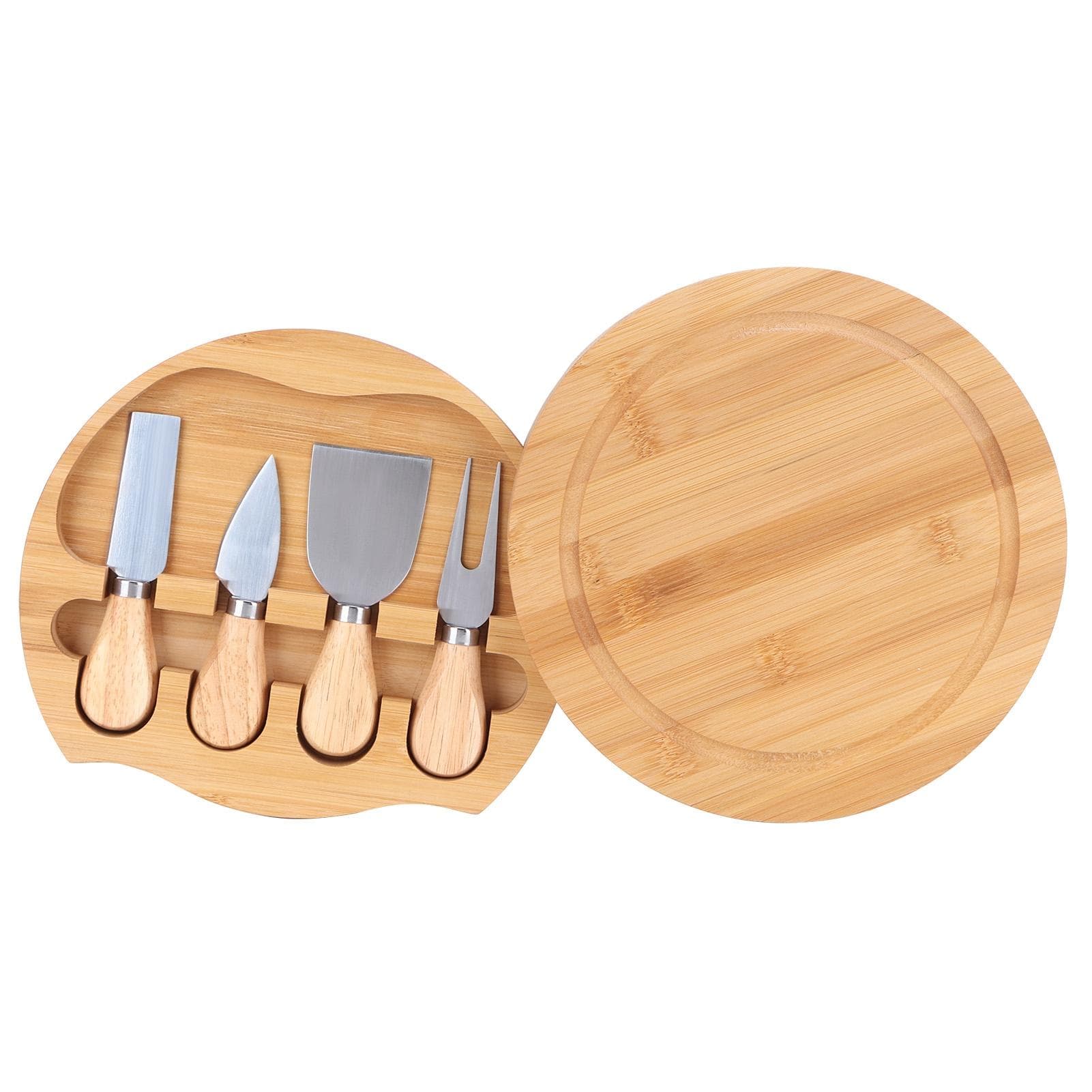 Stainless Steel Cheese Knives Wood Handle Cheese Cutting Knife Cutter Set Barbecue Kitchen Tools