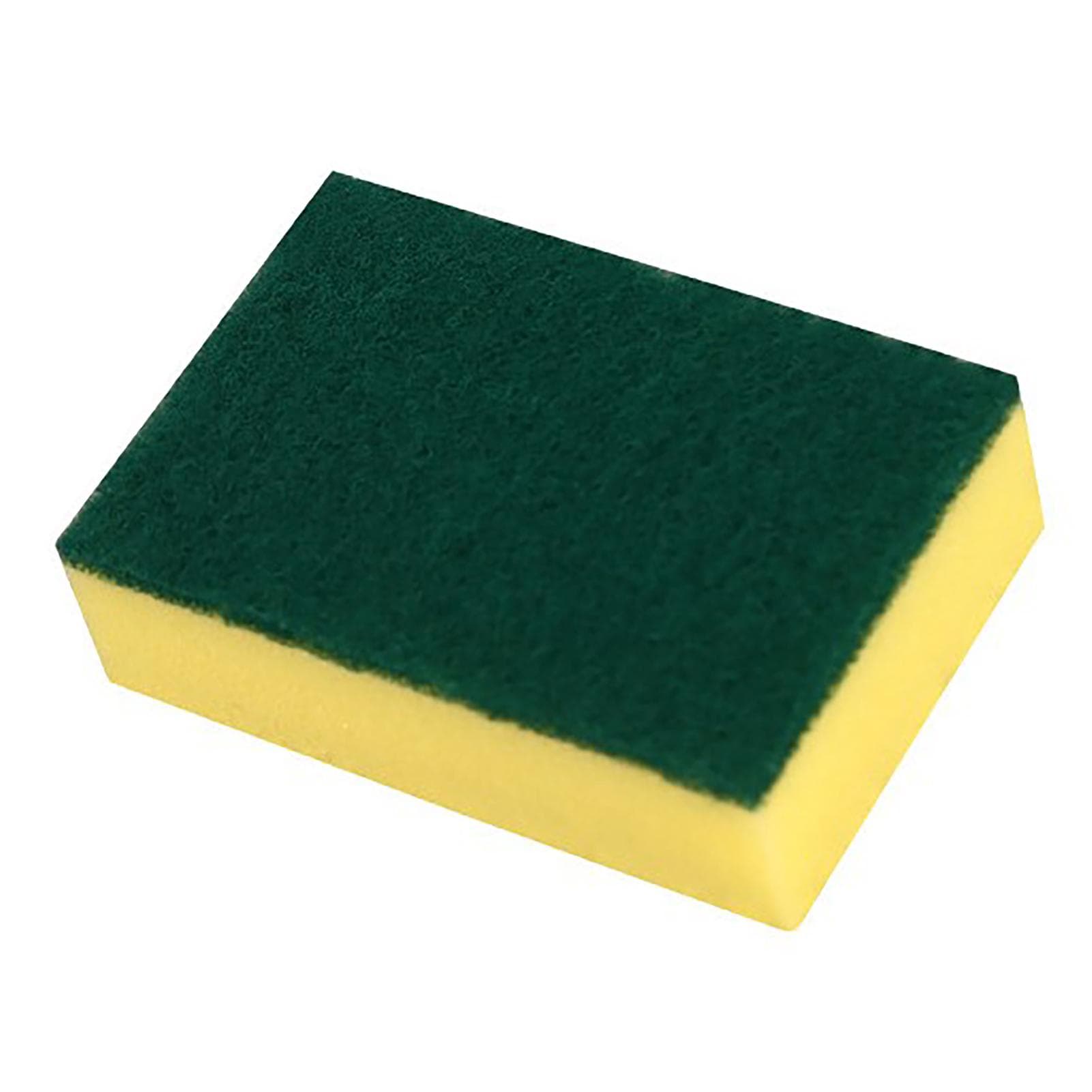 Cleaning Sponge Double Sided High Density Strong Absorbent Dish Cleaning Scrub Sponge for Household