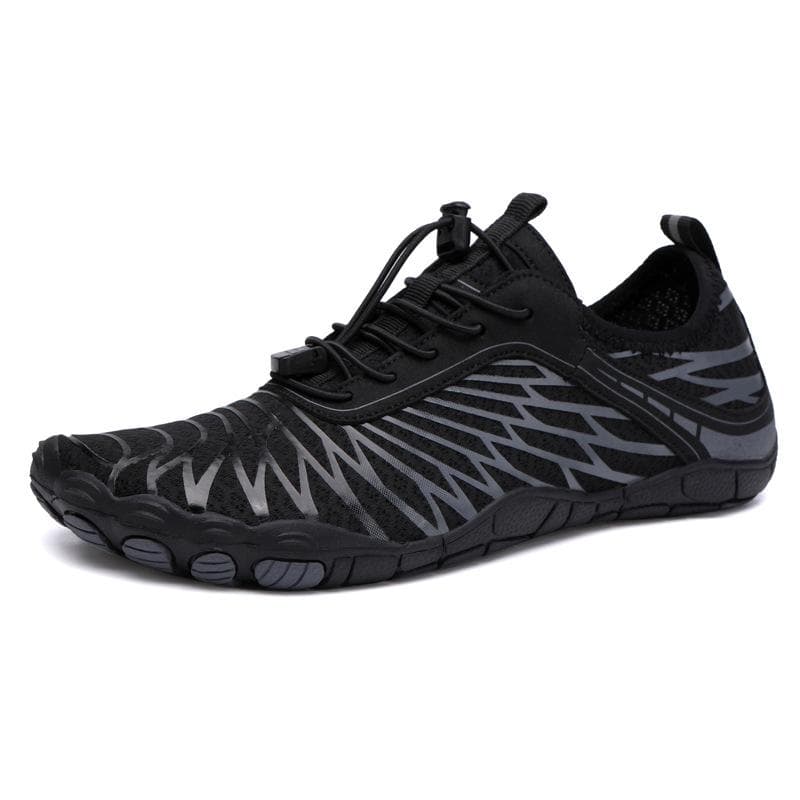 Outdoor Shoes Swim Slipper On Surf Aqua Shoes Skin Sock Sneakers Couples Barefoot Quick-Dry Sandals River Sea Diving Ligh Weight Shoes 45 black