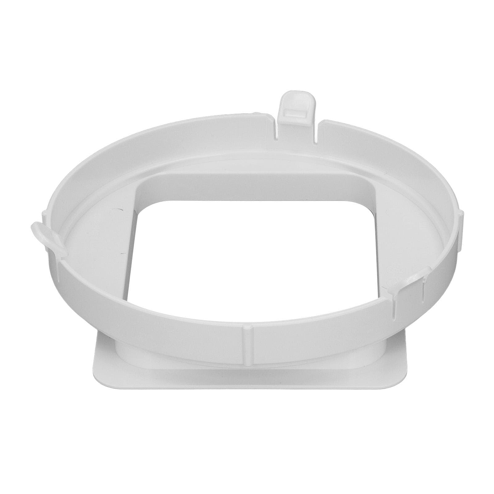 Portable Air Conditioner Exhaust Hose Connector Adapter Coupler Square Exhaust Duct Interface for