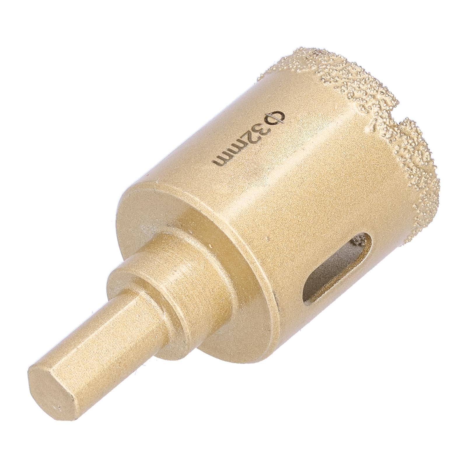 32mm 1.3in Diamond Drill Bits Glass Hole Opener Drill Hole Saw Bit for Glass Ceramic Tiles Stone