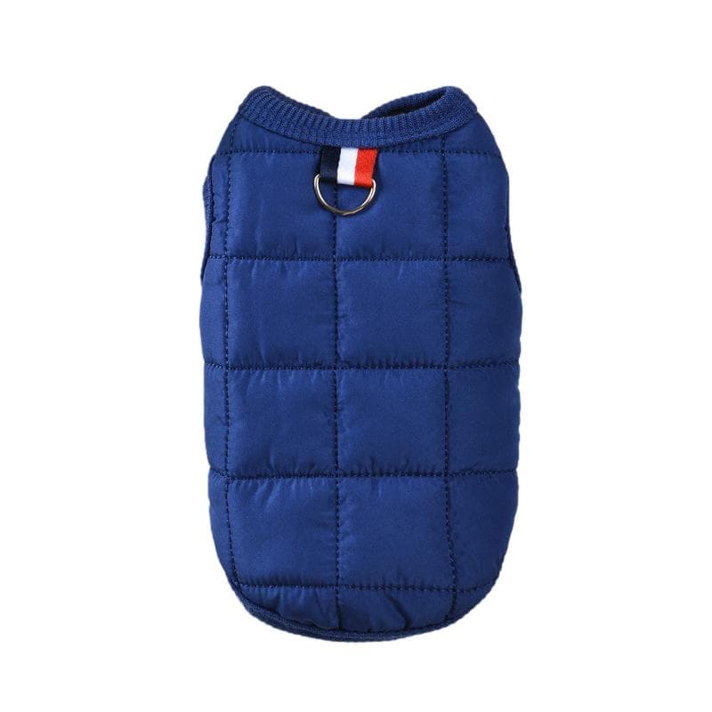 Winter Warm Dog Coat Jacket Windproof Dog Clothes for Small Dogs Padded Clothing Chihuahua Clothes Pet Supplies XXL blue