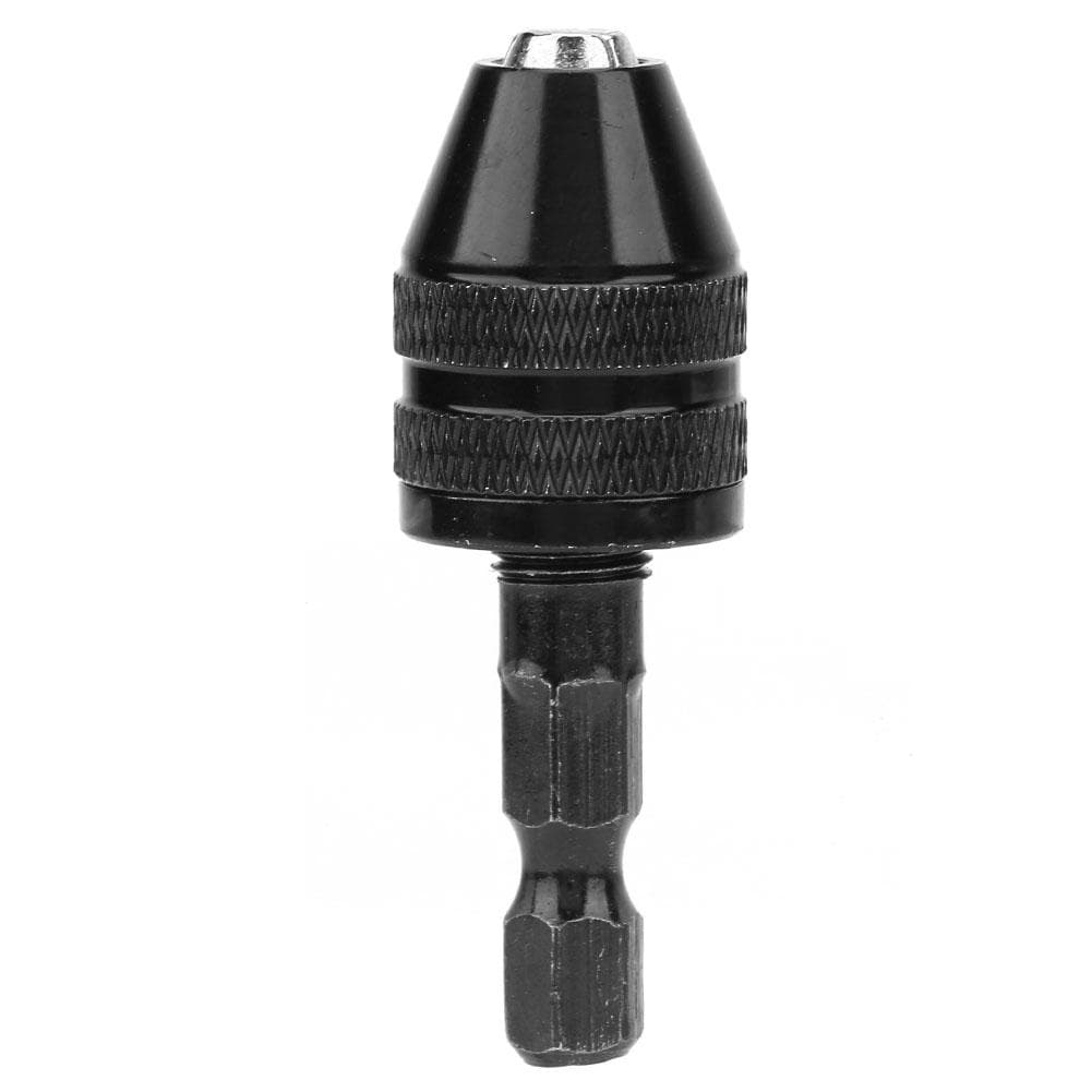 0.33.6mm Keyless Drill Chuck 14  Hex Shank Quick Change Adapter Converter