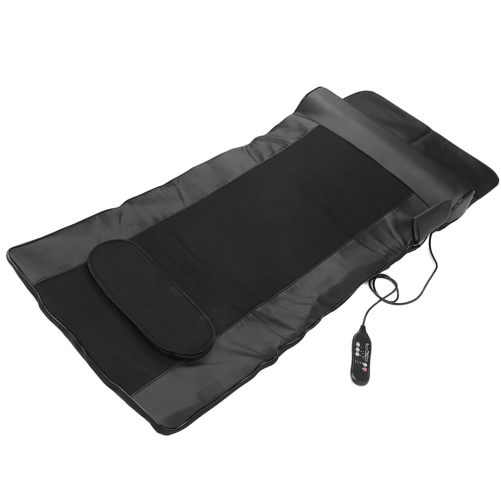 Electric Heating Body Massage Cushion Full Body Vibrating Massager Bed Cushion Pad 100‑240VUS Plug US PLUG