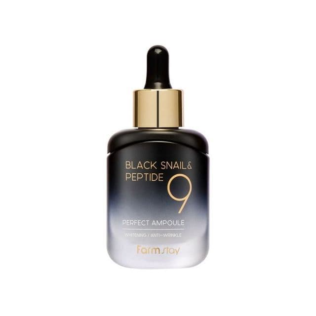 Farm Stay Black Snail & Peptide9 Perfect Ampoule 35ml AUTHENTIC STORE