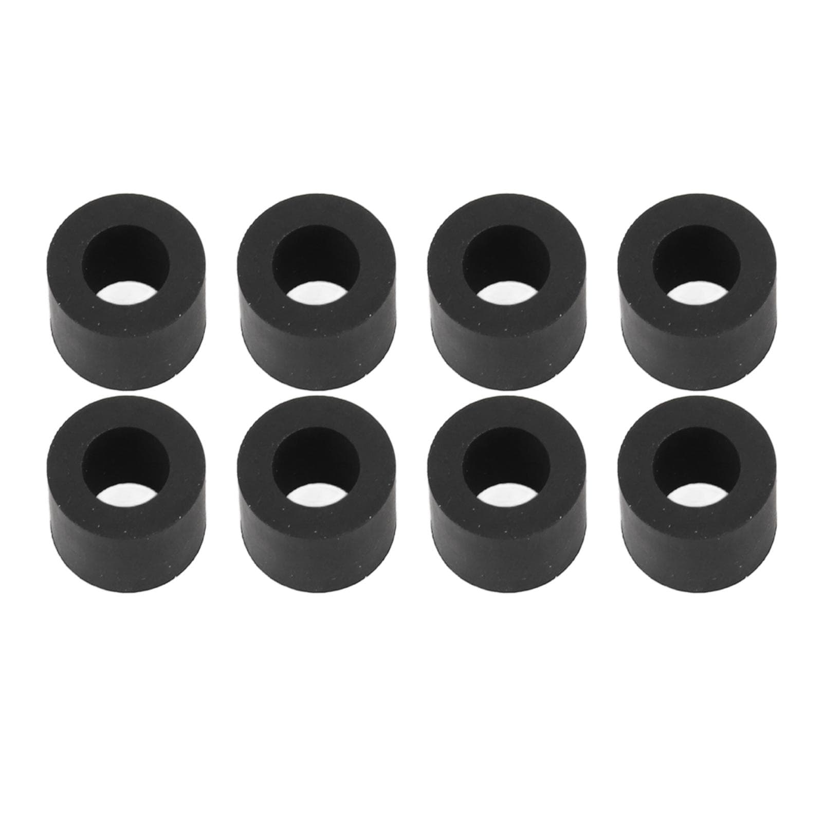 8PCS Rubber Wheel Mat Guide Rubber Roller Professional Durable TPU Rubber Roller Replacement for