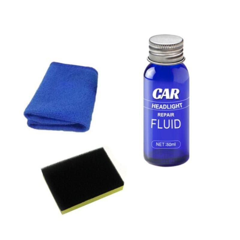 50ml Headlight Lens Restoration System Car Headlight Maintenance Retreading Clean Kits blue