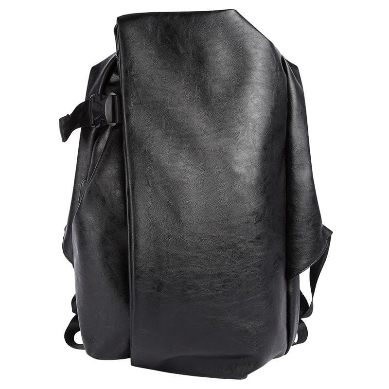 Men's Backpack: Fashionable, Trendy, Casual and Simple. University Men's Pu Backpack black