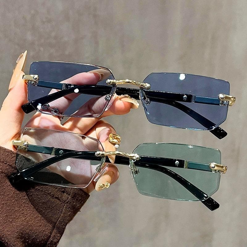 1/2PCS Gradient Sunglasses for Women Men Stylish Shades Eyeglasses UV Protection Fashionable Color