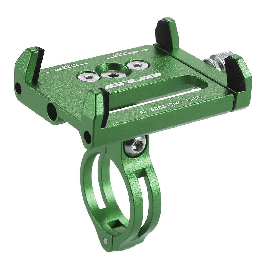 Mountian Bike Phone Mount Universal Adjustable Bicycle Cell Phone GPS Mount Holder Bracket Cradle green