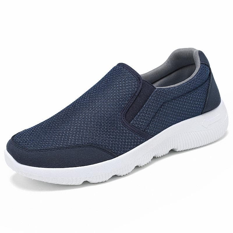 Old Beijing Cloth Shoes Couple Elderly Shoes Soft Sole Casual Sports Shoes Soft Sole Single Shoes Middle-aged and Elderly Walking Shoes 39