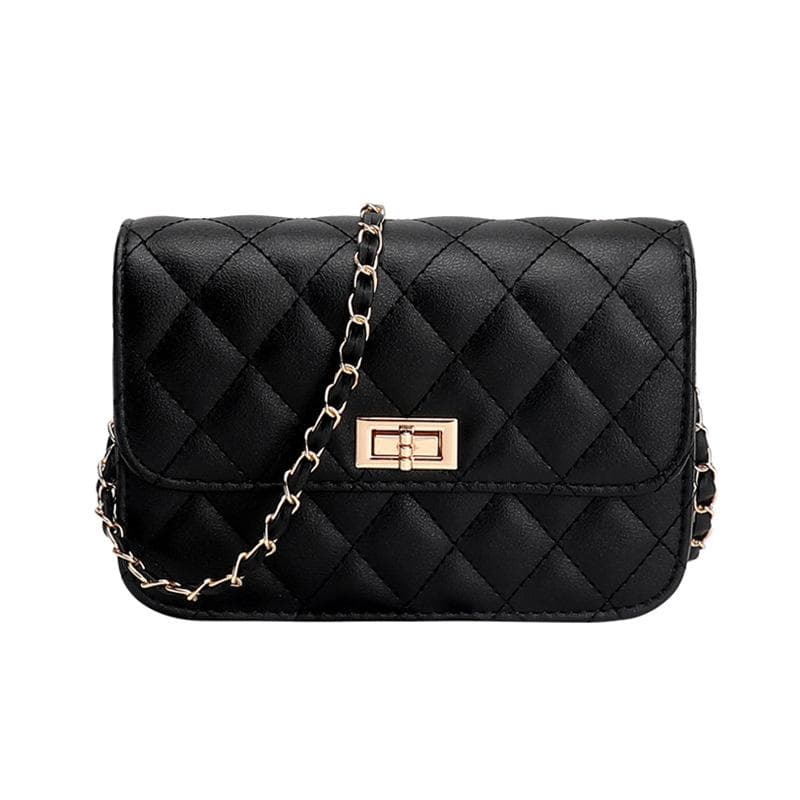 Fashionable and Charming Ins Diamond Chain Bag, Small Square Bag, Versatile and Unique Single-shoulder Crossbody Women's Bag