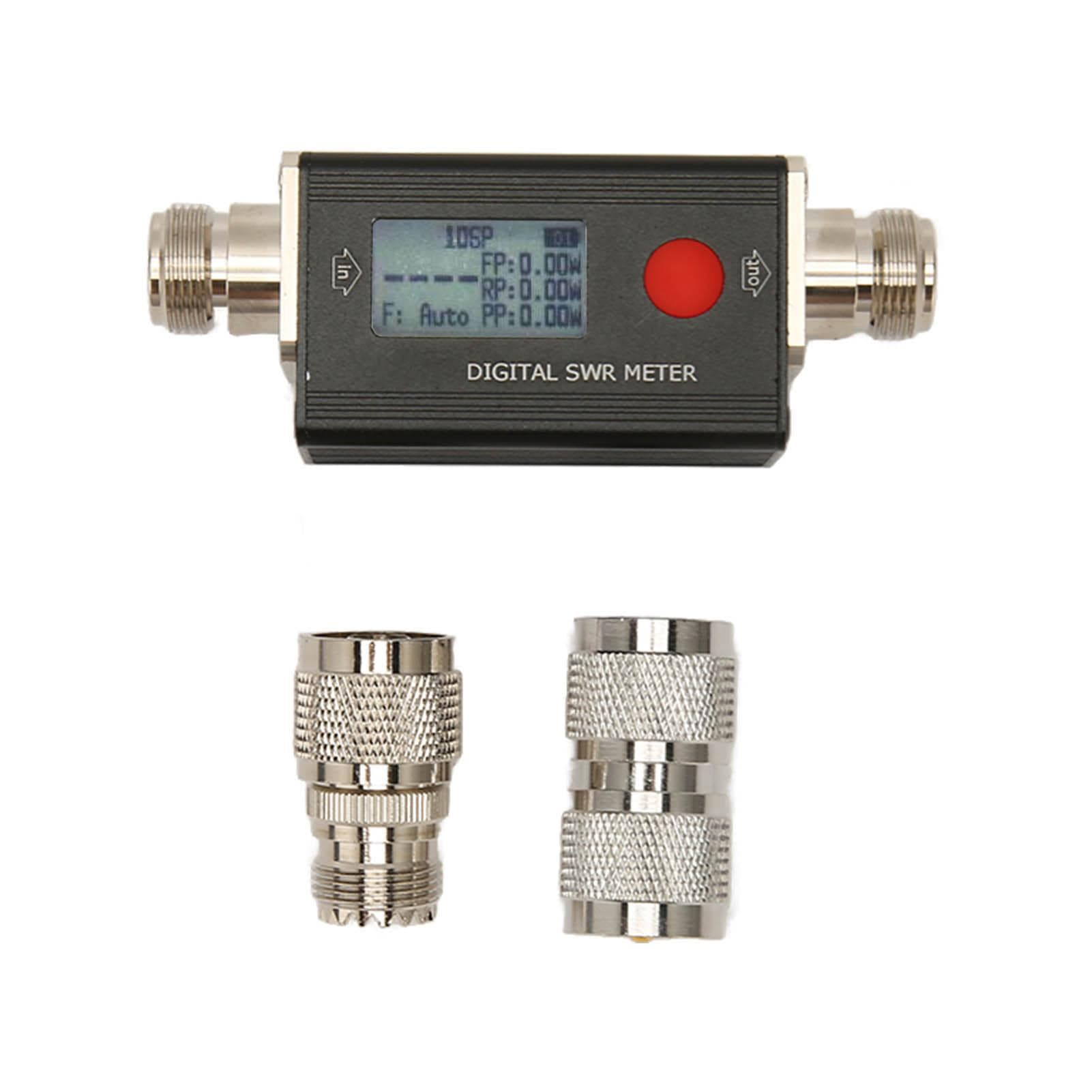 Digital SWR Meter 120W 80‑999MHz VHF UHF Two Way Radio Handheld Power SWR Meter