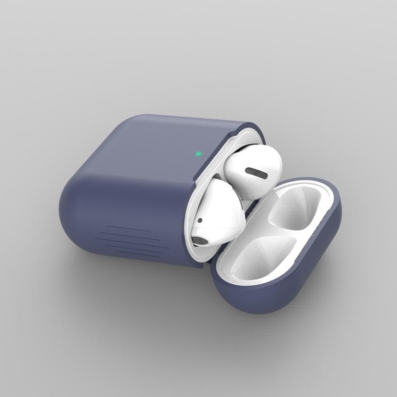 AirPods Soft Silicone Protective Case for Apple 1st/2nd Gen - Universal Wireless Earbuds Cover Universal for AirPods 1 and 2