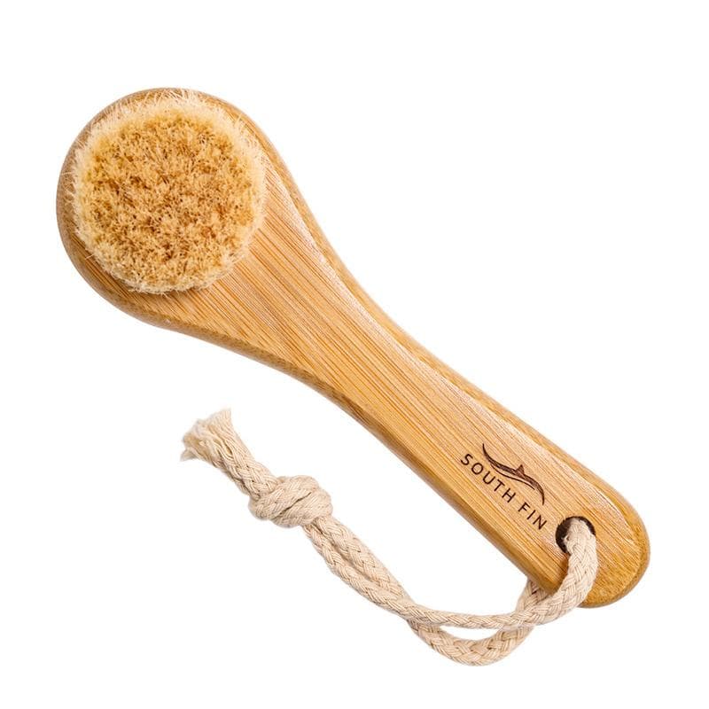 1Pc Beauty Skin Care Brush Face Cleansing Brush Soft Natural Bamboo Hair Facial Cleansing Massage Portable Wash Deep Clean Face yellow