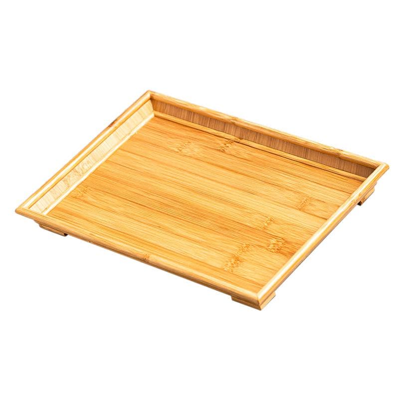 Original Bamboo Rectangular Tea Tray Chinese Tea Serving Tray Teaboard Home Decor for Tea Ceremony