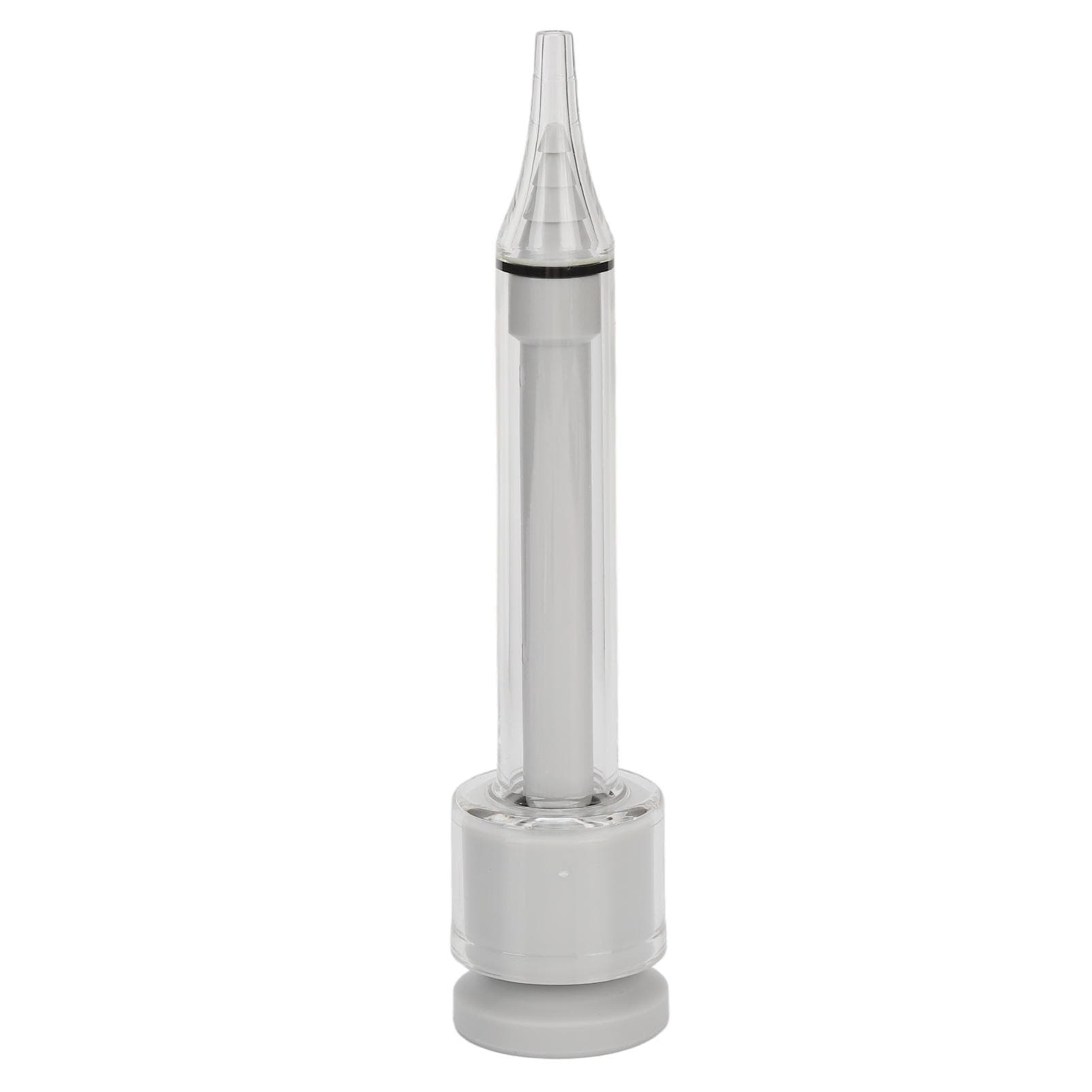 Ear Prints Syringe Professional 0.1in Diameter Precise Gray Ear Impression Injector for Hearing