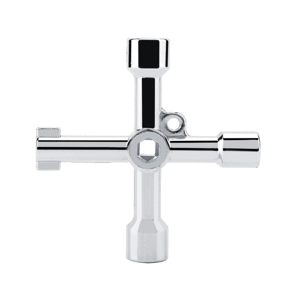 Multifunctional Cross Round Hole key Triangular Wrench for Electrical Control Cabinet Elevator