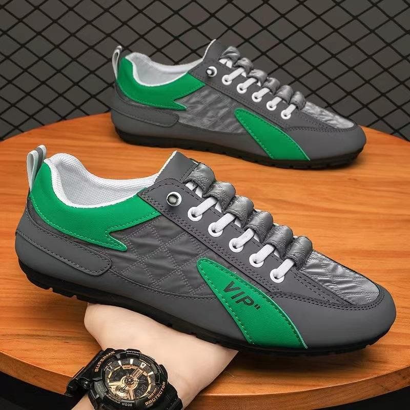 New Korean Style Fashion Casual Sports Shoes Soft Bottom Breathable Shoes Men's Lightweight Slip-on Forrest Gump Shoes 44