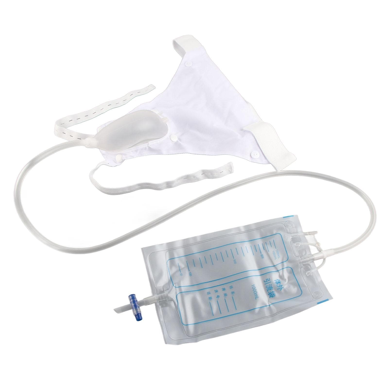 Female Urine Collection Bag Reusable Silicone Urinal for Women Elderly Bedridden Patients