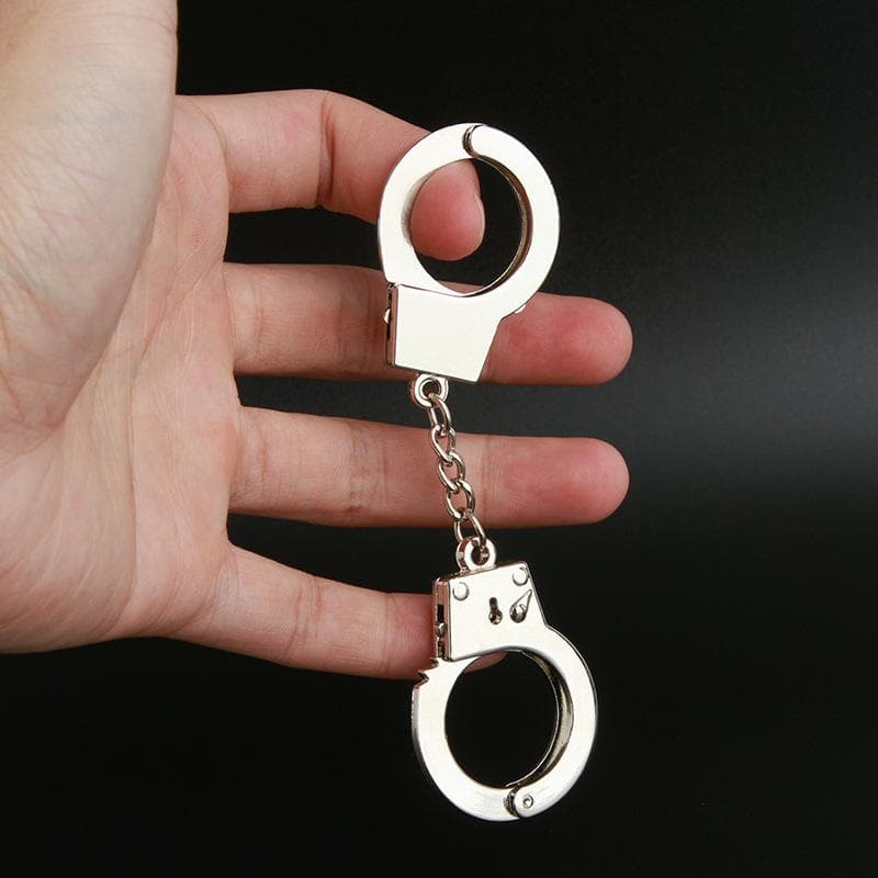 Emulational Key Chains Keychain Keyfob Keyring Handcuffs Mini Size double