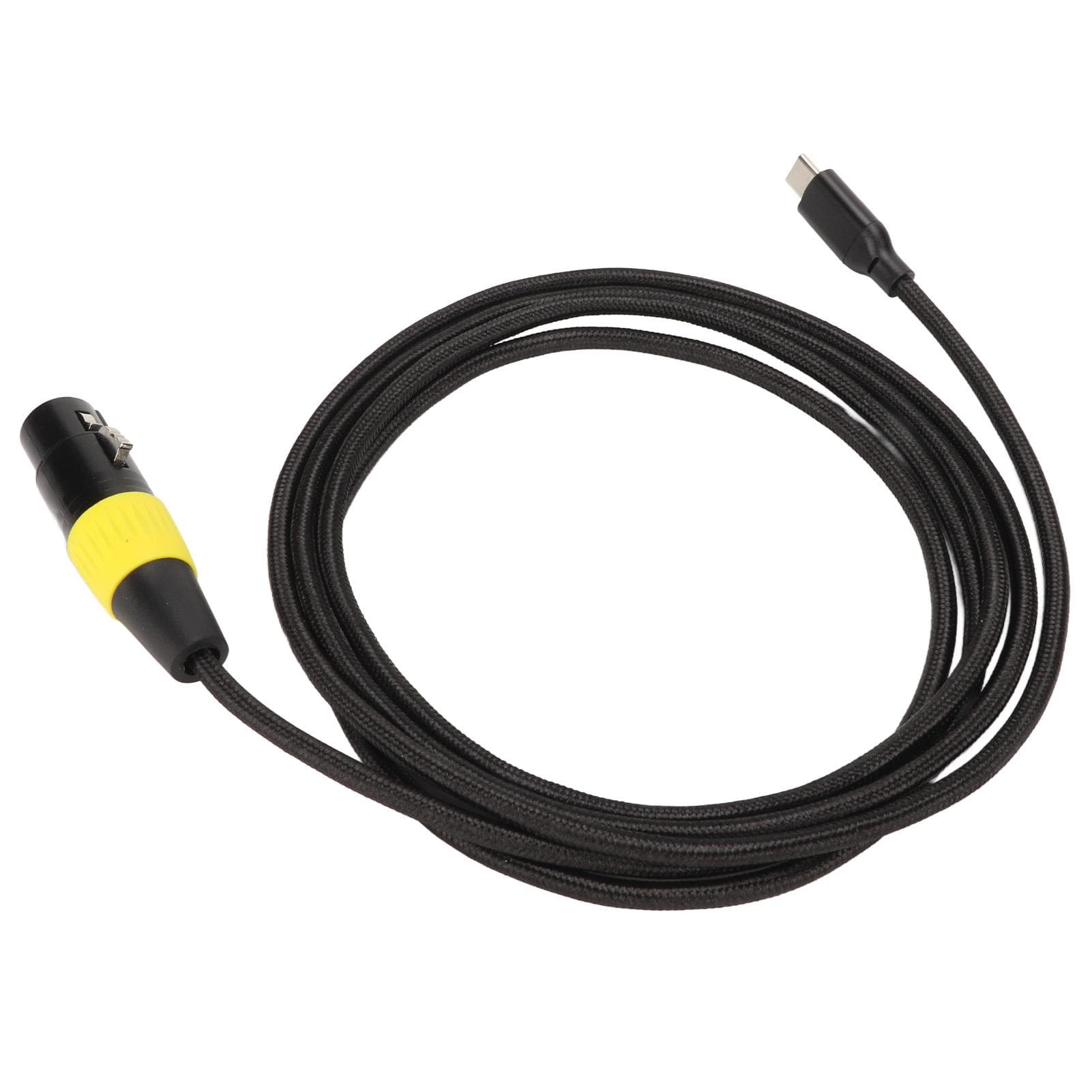 XLR to USB C Cable Flexible Type C Male to XLR Female Cord Connector Adapter for PC Phone Tablet 3 3meter / 9.8ft