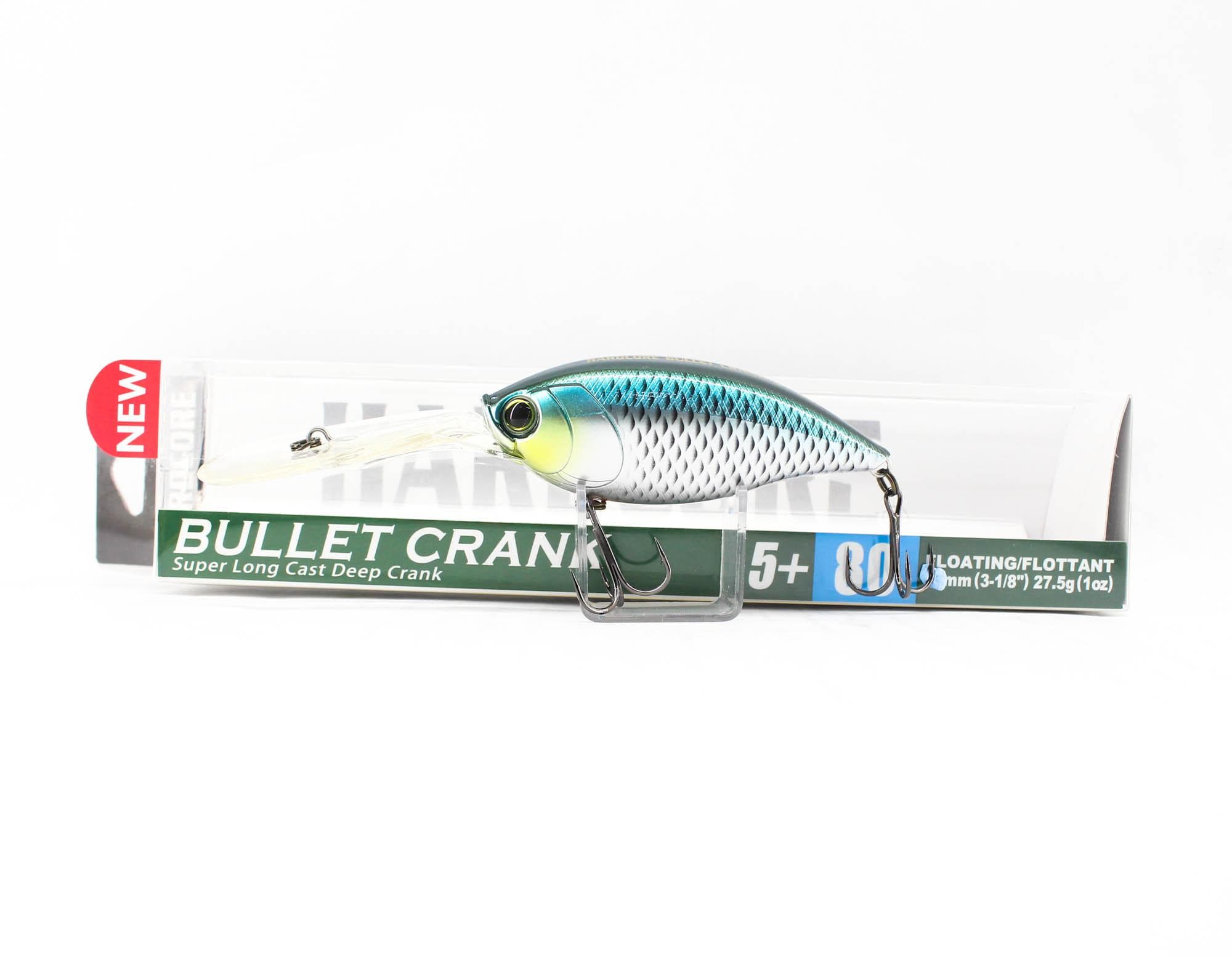 Yo Zuri Duel Hardcore Bullet Crank 5+ 80F Floating Lure R1421-BBH (1467)