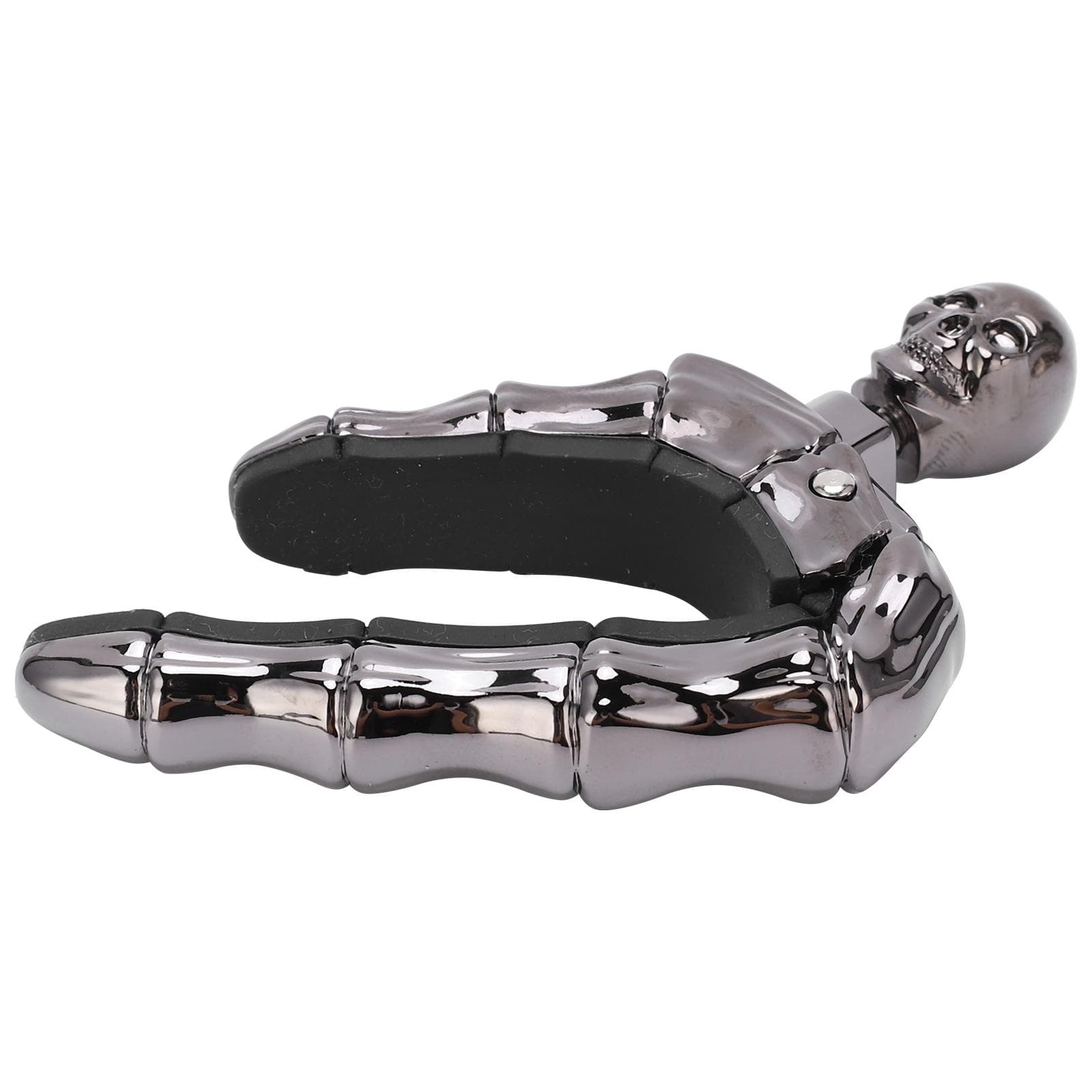 Guitar Capo Ballad Zinc Alloy Silicone Diacritics Skull Musical Instrument AccessoriesBlack black